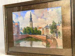 Eugene Lucker - Abdijtoren De Lange Jan, Middelburg verkocht voor € 500!