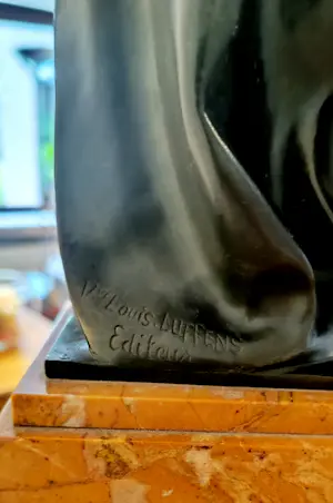 Edmond Lefever - La joueuse de mandoline kopen? Bied vanaf 950!