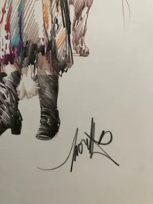 Raymond Moretti - Zeefdruk gesigneerd kopen? Bied vanaf 30!