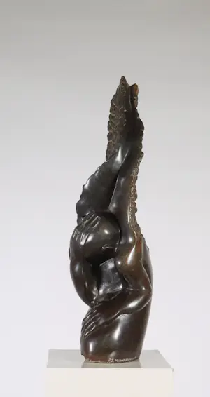 Jonathan Mhondorohuma - Stenen beeld, Sky Angel kopen? Bied vanaf 150!