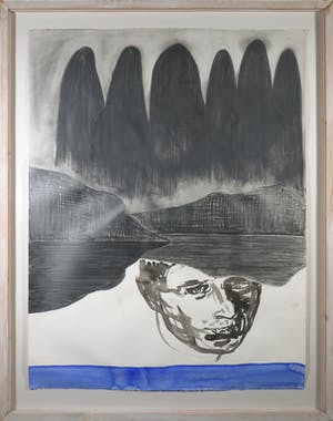 Jan van der Pol - Gemengde techniek op papier, Zonder titel - Ingelijst (Groot) kopen? Bied vanaf 200!