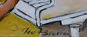 Theo Broeren - Acryl op doek, Mozart (Groot) kopen? Bied vanaf 150!