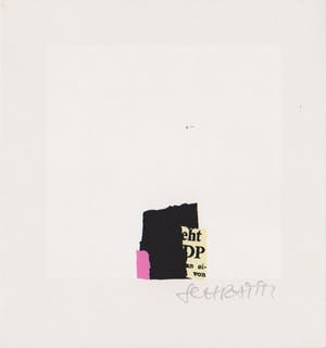 Bodo Schramm - Drie handgesigneerde zeefdrukken: Abstracte Composities I, II, III kopen? Bied vanaf 24!