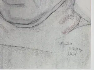 Harmen Meurs - Zelfportret - Tekening kopen? Bied vanaf 125!