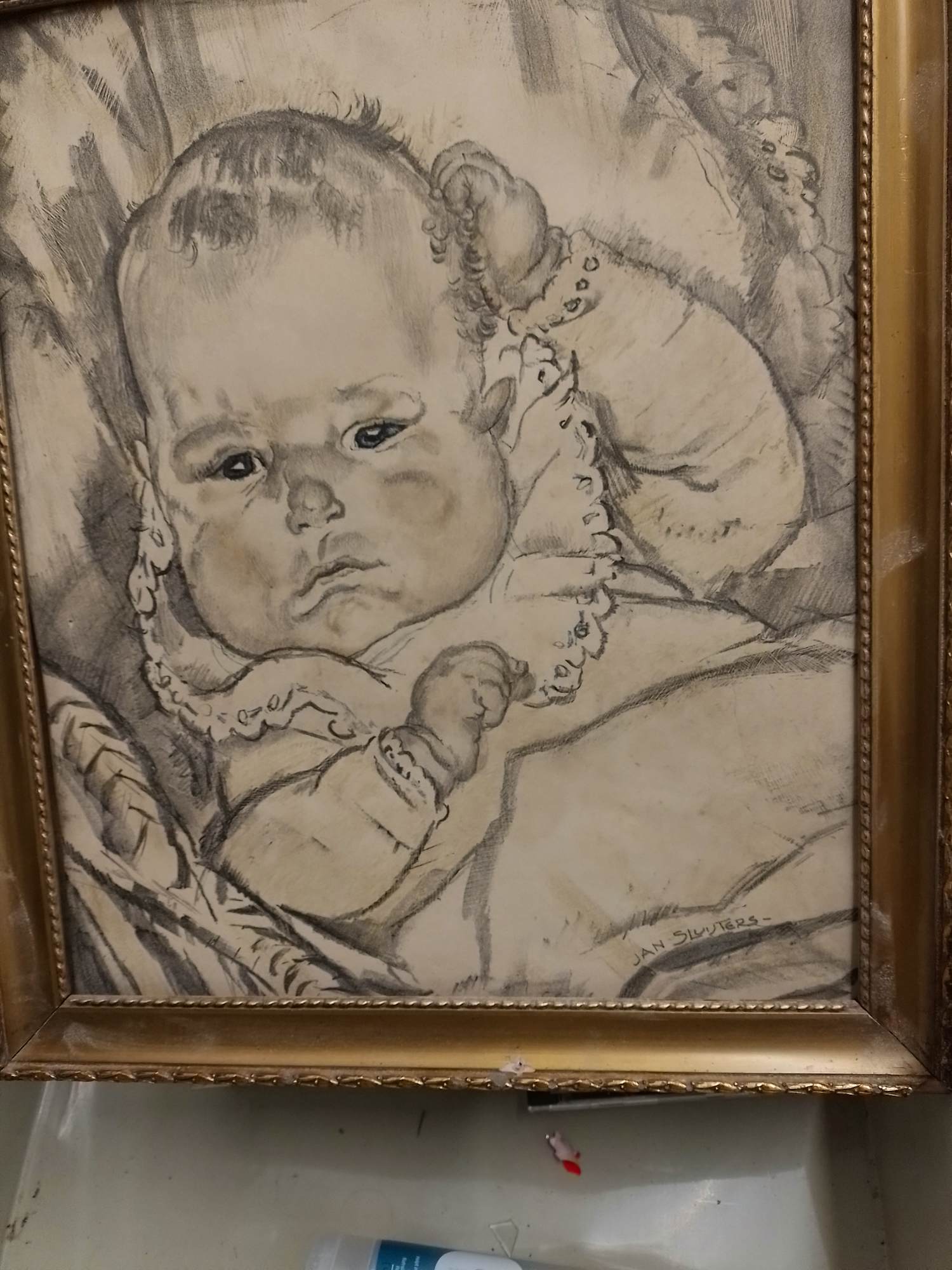 Jan Sluijters - Baby in de wieg kopen? Bied vanaf 31!