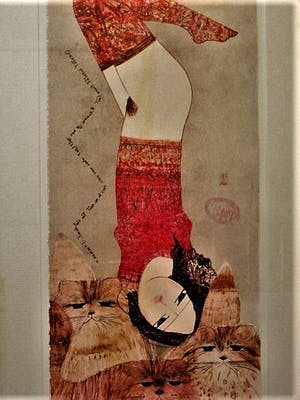 Mohaier Dariush - Kunstacad. Teheran Iran 1970 - Gesigneerde Litho - "Lui et Lei" - oplage 88/96 kopen? Bied vanaf 10!