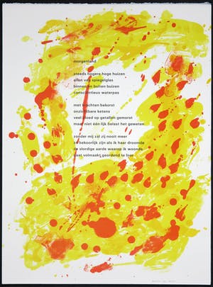 Jef Diederen - 7 Litho's naar teksten van Lucebert kopen? Bied vanaf 1!