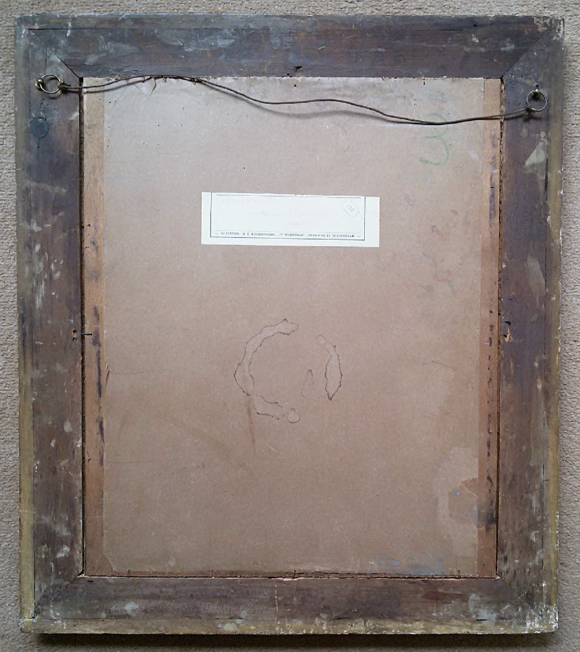 Hendrikus Roodenburg - Noordhavenpoort Zierikzee, olieverf marouflé op paneel (ingelijst) kopen? Bied vanaf 1!