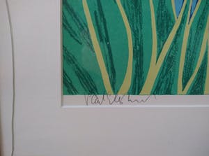 Paul Elshout - 'Dank je wel' - zeefdruk, in alu lijst kopen? Bied vanaf 39!