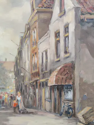 Jan Schaeffer - Het oude Delft kopen? Bied vanaf 125!
