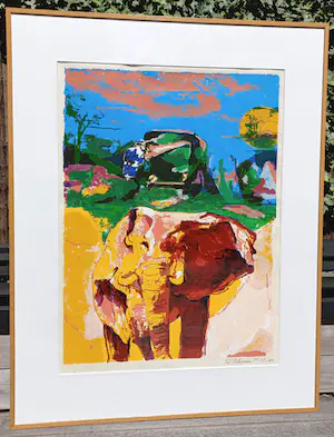 Kees van Bohemen - Safari, zeefdruk (netjes ingelijst) kopen? Bied vanaf 250!