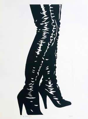 Martien de Kler - zonder titel verkocht voor € 55!