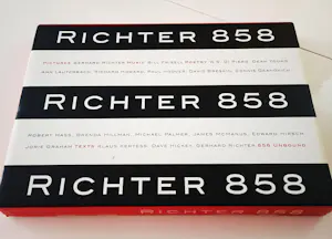 Gerhard Richter - "RICHTER 858" - 2002 - Hardcover + 8 abstrakte Bilder + CD kaufen? Bieten Sie von 300!