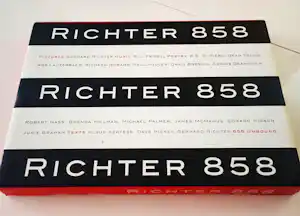 Gerhard Richter - "RICHTER 858" - 2002 - Hardcover + 8 abstrakte Bilder + CD kaufen? Bieten Sie von 300!