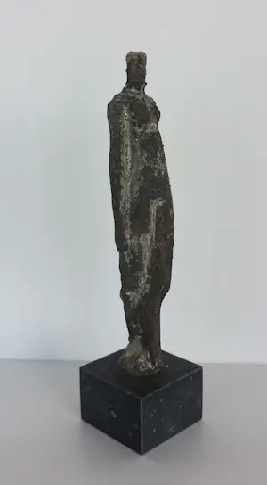 Andre Vranken - Bronzen beeld, Staand figuur / Messina + boek! kopen? Bied vanaf 100!