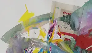 Wang Yigang - No. A 38 - oil on paper kopen? Bied vanaf 995!