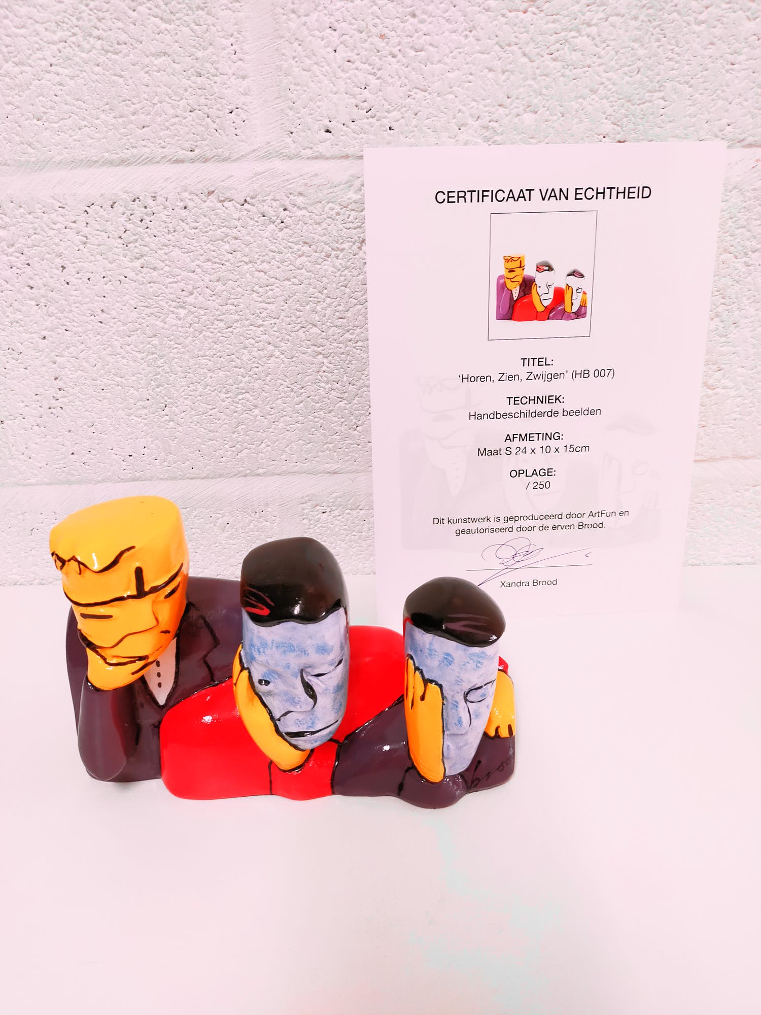 Herman Brood - Horen, zien en zwijgen (HB 007) verkocht voor € 125!