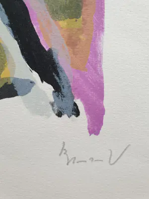 Bram van Velde - Zonder titel / Prent 190 kopen? Bied vanaf 150!