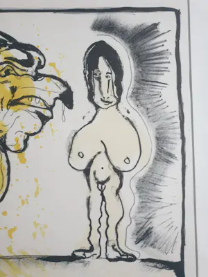 Lucebert - Monsters met meisjes - uit de KPN collectie kopen? Bied vanaf 195!