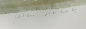 Peter Schenk - Zeefdruk, Abstracte compositie kopen? Bied vanaf 35!