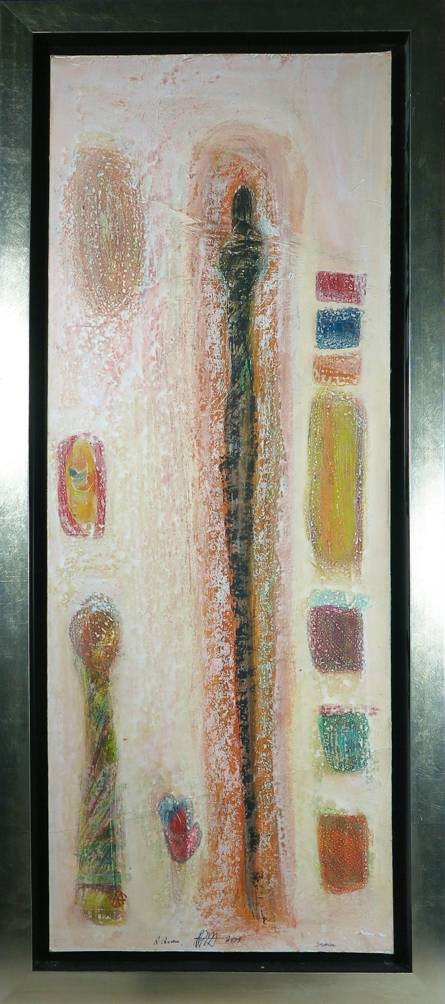 Ad Arma - Zeefdruk op board, Gestalte III - Ingelijst kopen? Bied vanaf 40!