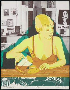 Ad Gerritsen - Zeefdruk, Mimesis I kopen? Bied vanaf 60!