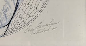 Corry Ammerlaan - Prachtig grafiek - hand gesigneerd in prachtige lijst. kopen? Bied vanaf 15!