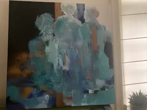 Marten Randa - 3 people in green kopen? Bied vanaf 500!