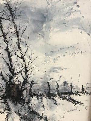 Joseph Jaspers - Bomen in de winter. kopen? Bied vanaf 1!