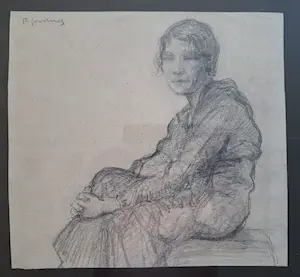 Paul Joostens - Zittende dame kopen? Bied vanaf 110!