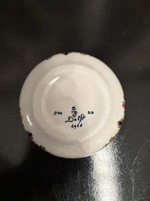 Porceleyne Fles - Perfect gave asbak polychroom gesigneerd cho kopen? Bied vanaf 30!