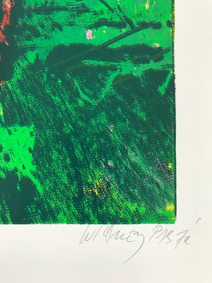 Wilfried Pas - Grote gesigneerde zeefdruk - 8/10 - Kleine oplage! - 1972 - Zelden aangeboden! kopen? Bied vanaf 65!
