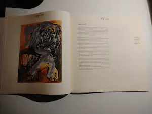 Hugo Claus - Jaski Art Gallery catalogus met gesigneerde en genummerde zeefdruk(623/750) kopen? Bied vanaf 60!