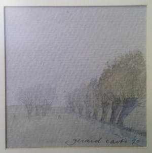 Gerard Carbo - 2 ingelijste aquarellen kopen? Bied vanaf 25!
