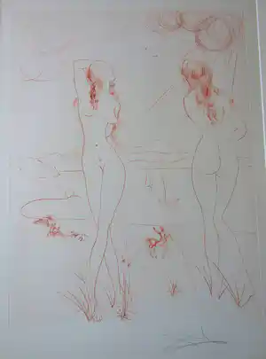 Salvador Dali - Espejo Vivo kaufen? Bieten Sie von 1600!