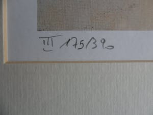 Viviane Klagsbrun - Zeefdruk. Stilleven met bloemen . kopen? Bied vanaf 20!