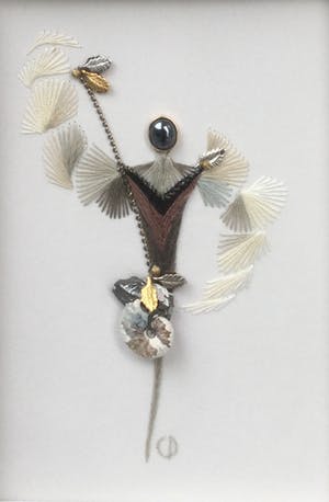 Cecile Dreesmann - C4017-1 - De tijdloze muzikant (borduursel) kopen? Bied vanaf 100!