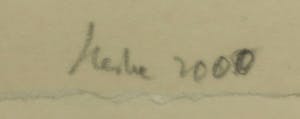 AcheterHeske de Vries - Gemengde techniek op papier, Zonder titel- Ingelijst? Enchérissez de 1!