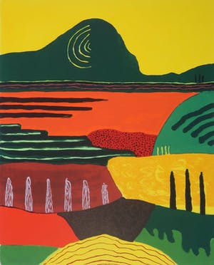 Ronald Boonacker - Zeefdruk, Toscana II kopen? Bied vanaf 15!