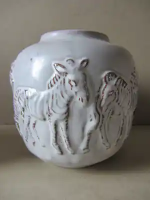 Buy Mobach Keramiek - Vaas met zebra's? Bid from 45!