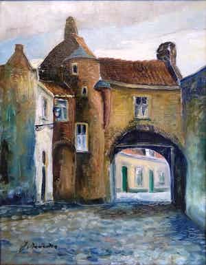 John van Deventer - Het Boterhuis in Brugge verkocht voor € 100!