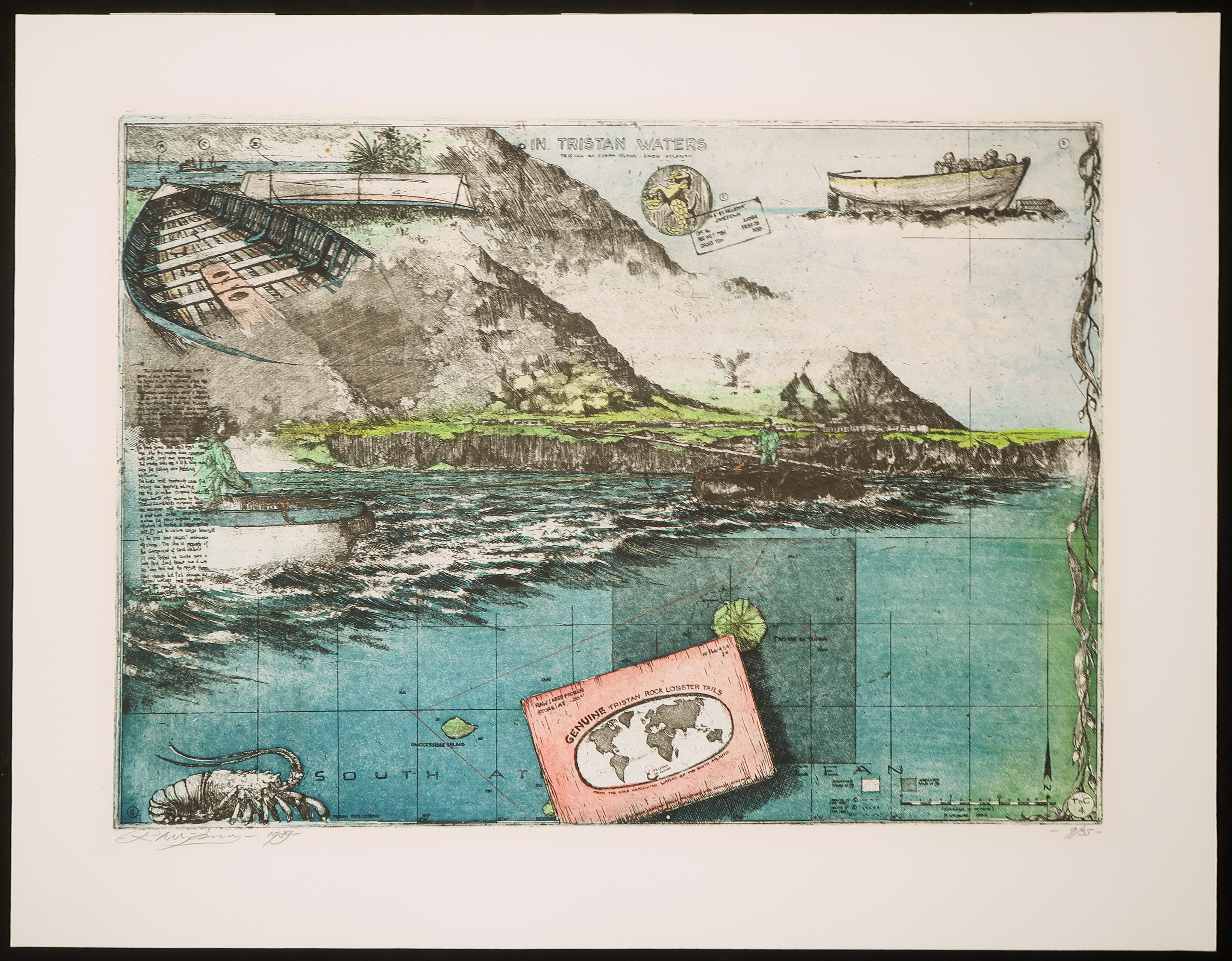 Rolf Weijburg - Ets en aquatint, In Tristan Waters kopen? Bied vanaf 40!