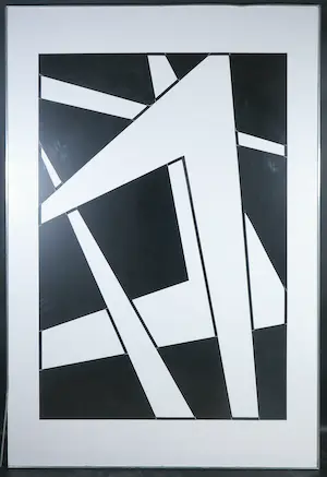 Ilona Kósa - Collage op paneel, R.H. 3 - Ingelijst (Groot) kopen? Bied vanaf 1!