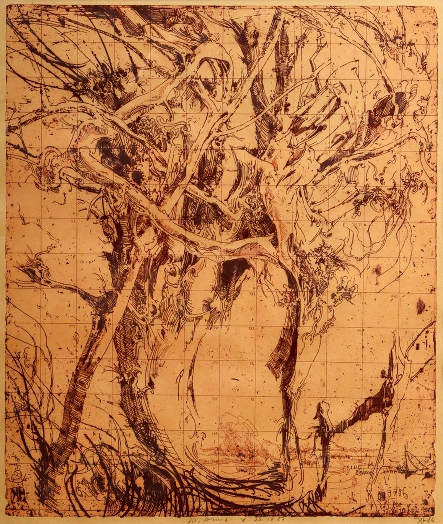 Horst Janssen - Laokoon -das Tor zur Heiterkeit kopen? Bied vanaf 820!