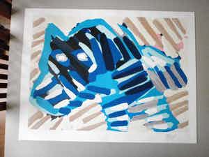 Karel Appel - ten [6] bulldog verkocht voor € 1!