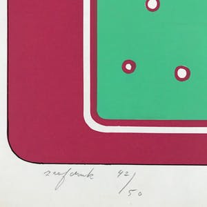 Ton Klop - Kleurenzeefdruk - 1969 - 24/50 - Gesigneerd kopen? Bied vanaf 55!