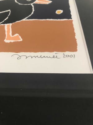 Hans Innemee - Zeefdruk. Titel, "Duck". kopen? Bied vanaf 40!