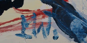 Martin van Wordragen - Olieverf op doek, Dreigend insect - Ingelijst kopen? Bied vanaf 150!