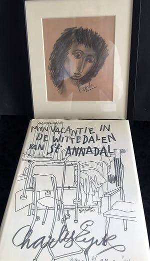 Charles Eyck - Tekening kopen? Bied vanaf 80!