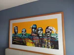 Herman Brood - Five indians (zeer groot) kopen? Bied vanaf 695!